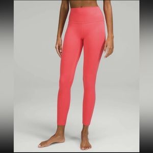 Lululemon Align High-Rise Pant 28" Pale Raspberry Leggings Size 6